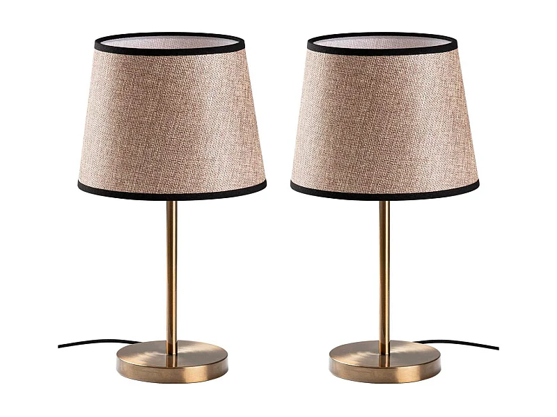 Ensemble de 2 lampes à poser Abajur