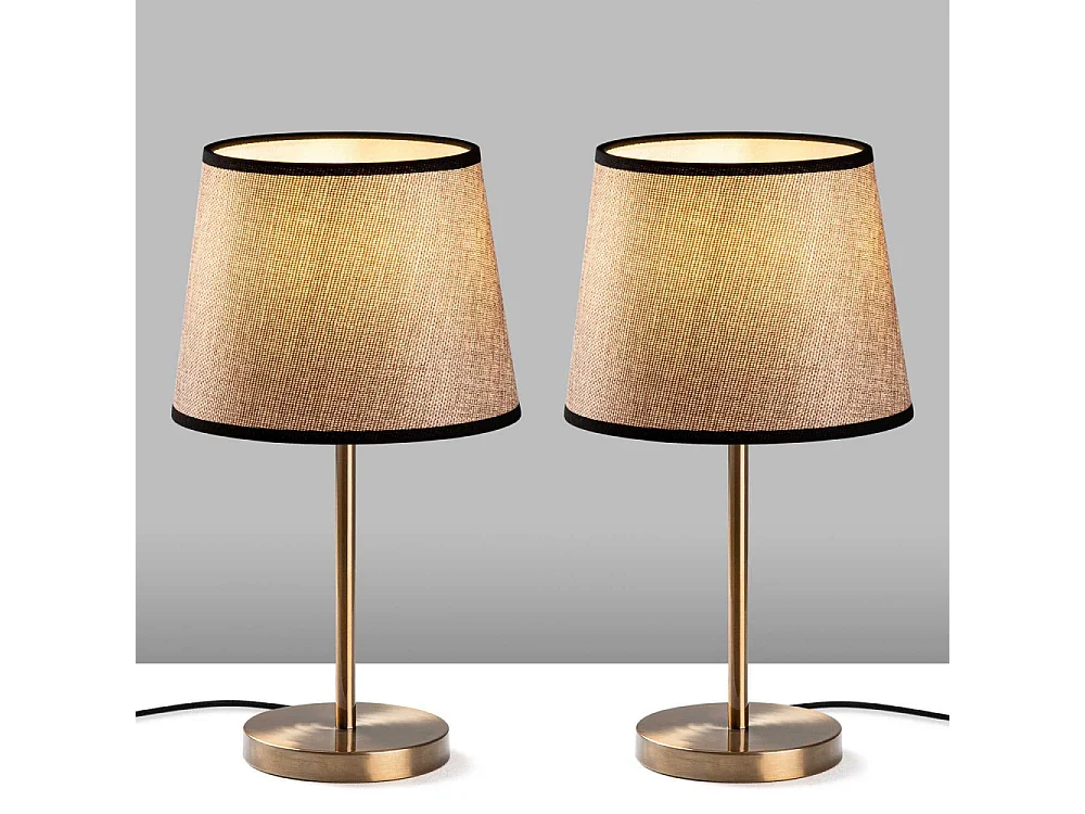 Ensemble de 2 lampes à poser Abajur