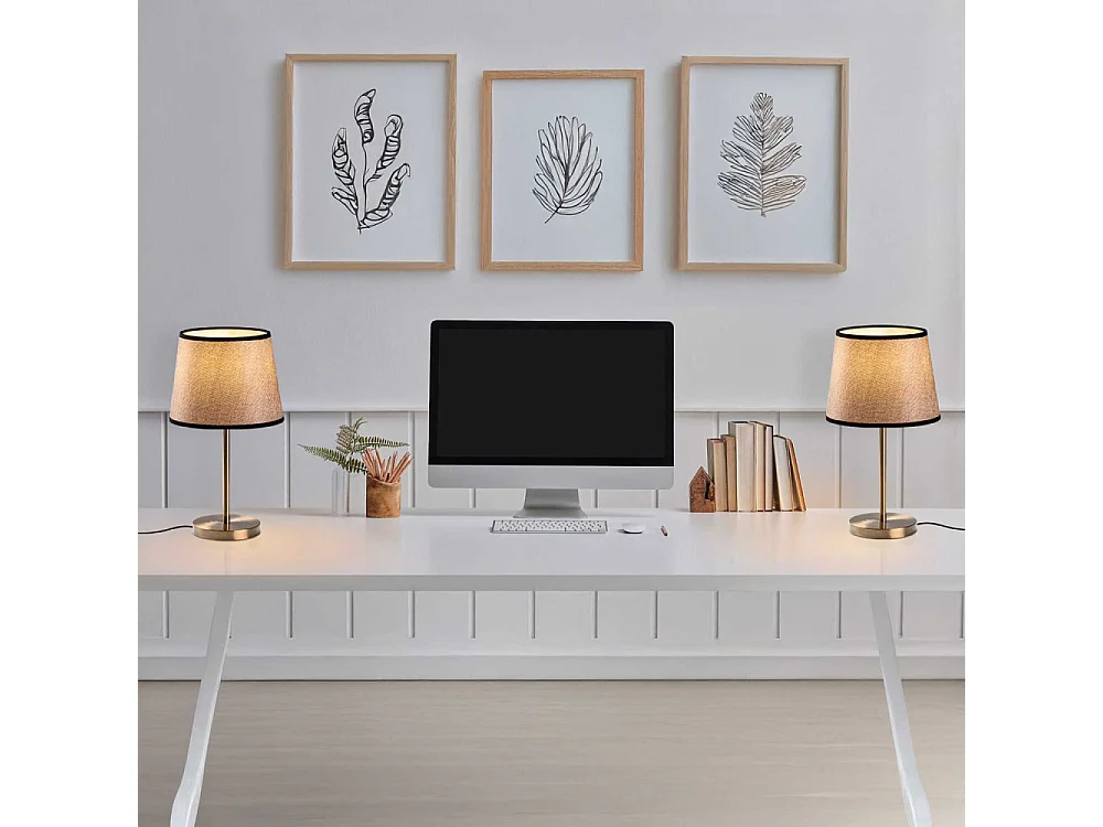 Ensemble de 2 lampes à poser Abajur