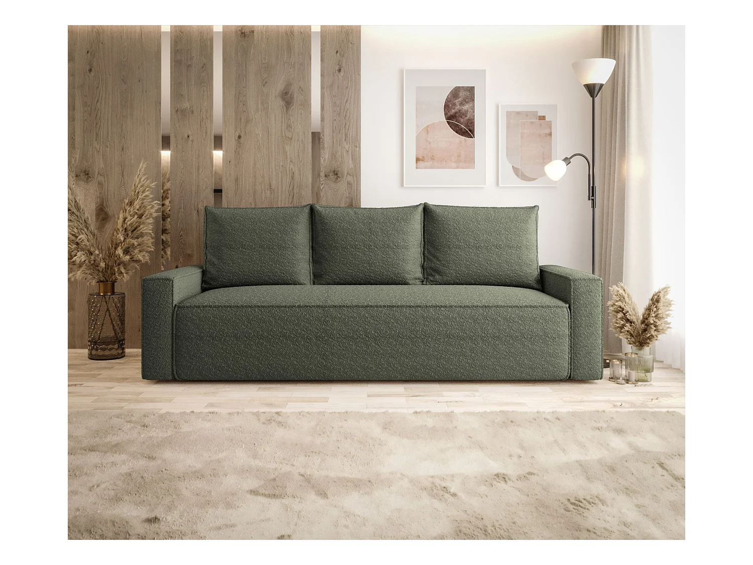 SOFA SAVIO Quelle 37 Dunkelgrün mit Stauraum Bettkasten Wohnzimmersofa Couch Sofa Bettsofa Bettkasten Bettcouch