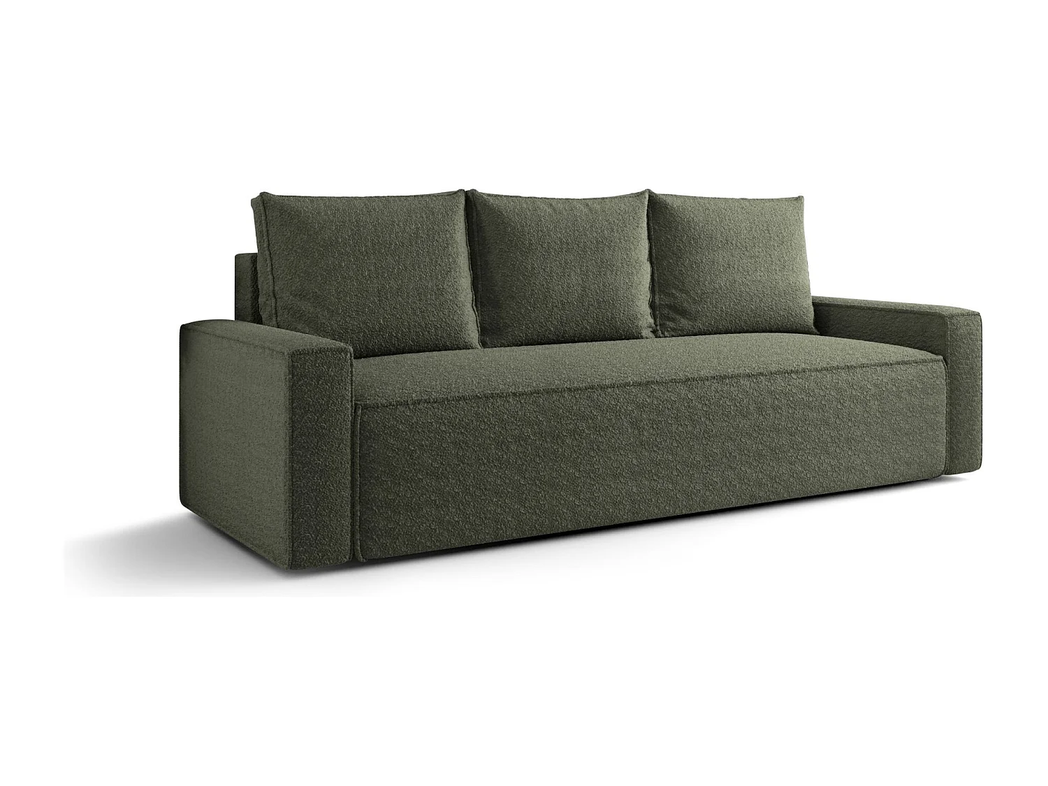 SOFA SAVIO Quelle 37 Dunkelgrün mit Stauraum Bettkasten Wohnzimmersofa Couch Sofa Bettsofa Bettkasten Bettcouch