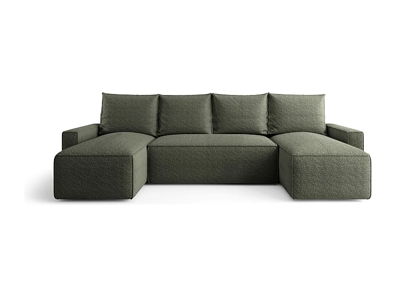 Narożnik z funkcją spania SAVIO U Quelle 37 U-Form Sofa z pojemnikiem na pościel sofa do salonu, sofa rozkładana, sofa z pojemnikiem