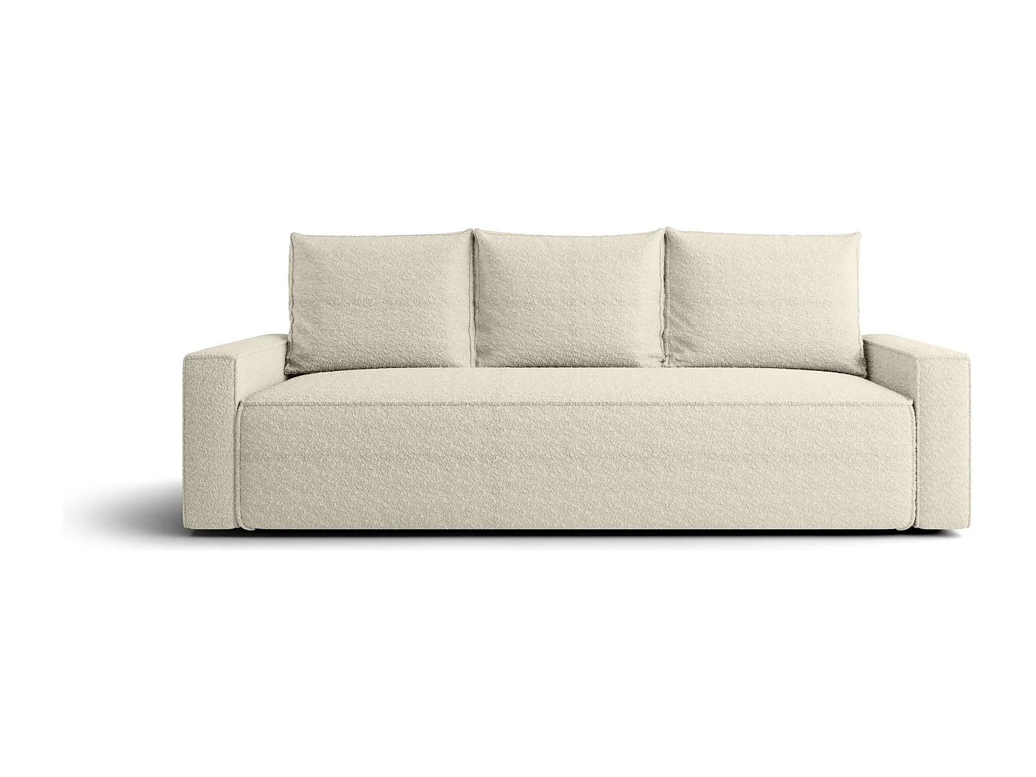 SOFA SAVIO Quelle 03 Beige mit Stauraum Bettkasten Wohnzimmersofa Couch Sofa Bettsofa Bettkasten Bettcouch