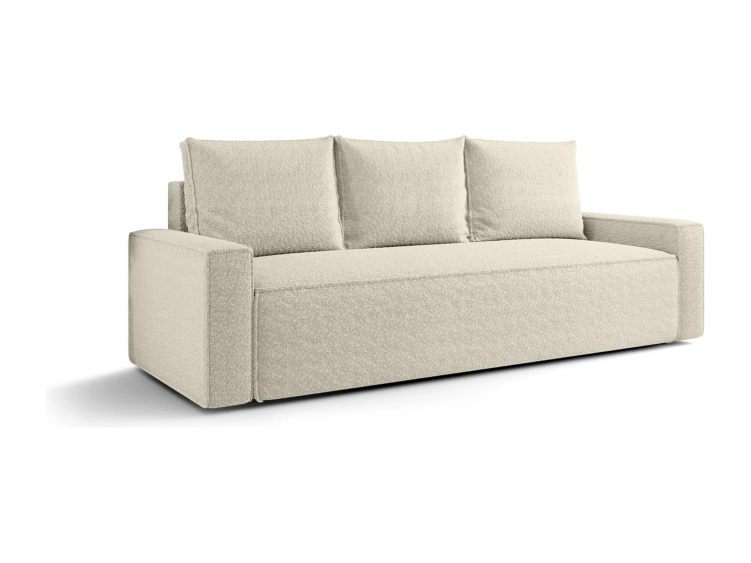 SOFA SAVIO Quelle 03 Beige mit Stauraum Bettkasten Wohnzimmersofa Couch Sofa Bettsofa Bettkasten Bettcouch