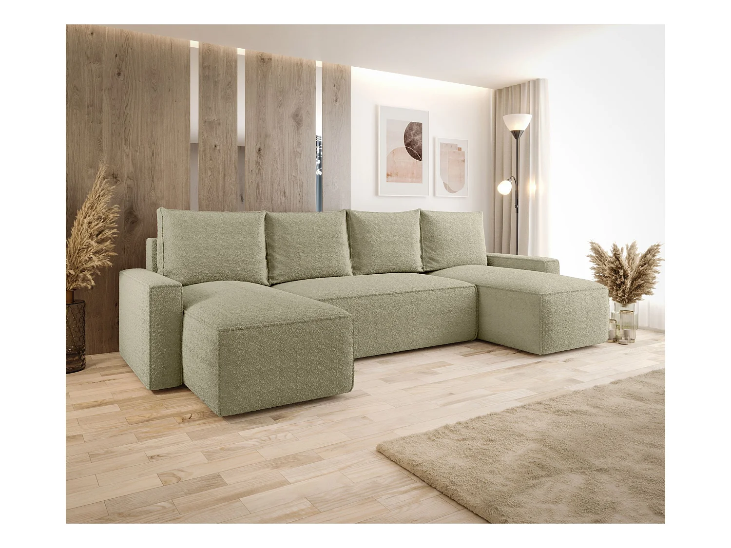 ECKSOFA mit Schlaffunktion SAVIO U Quelle 06 U-Form Sofa mit Stauraum Bettkasten Wohnzimmersofa Couch Sofa Bettsofa Bettkasten Bettcouch