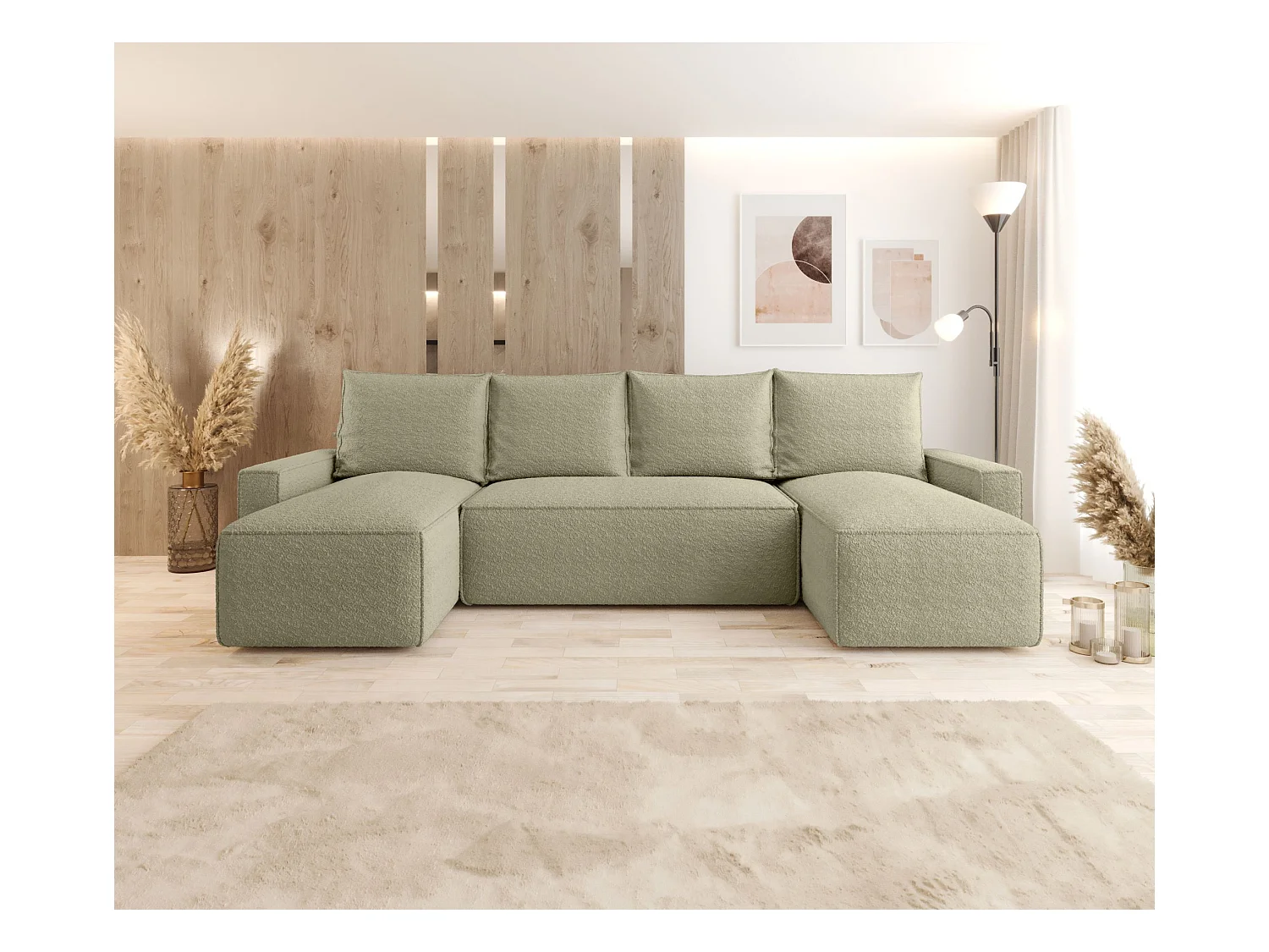 ECKSOFA mit Schlaffunktion SAVIO U Quelle 06 U-Form Sofa mit Stauraum Bettkasten Wohnzimmersofa Couch Sofa Bettsofa Bettkasten Bettcouch