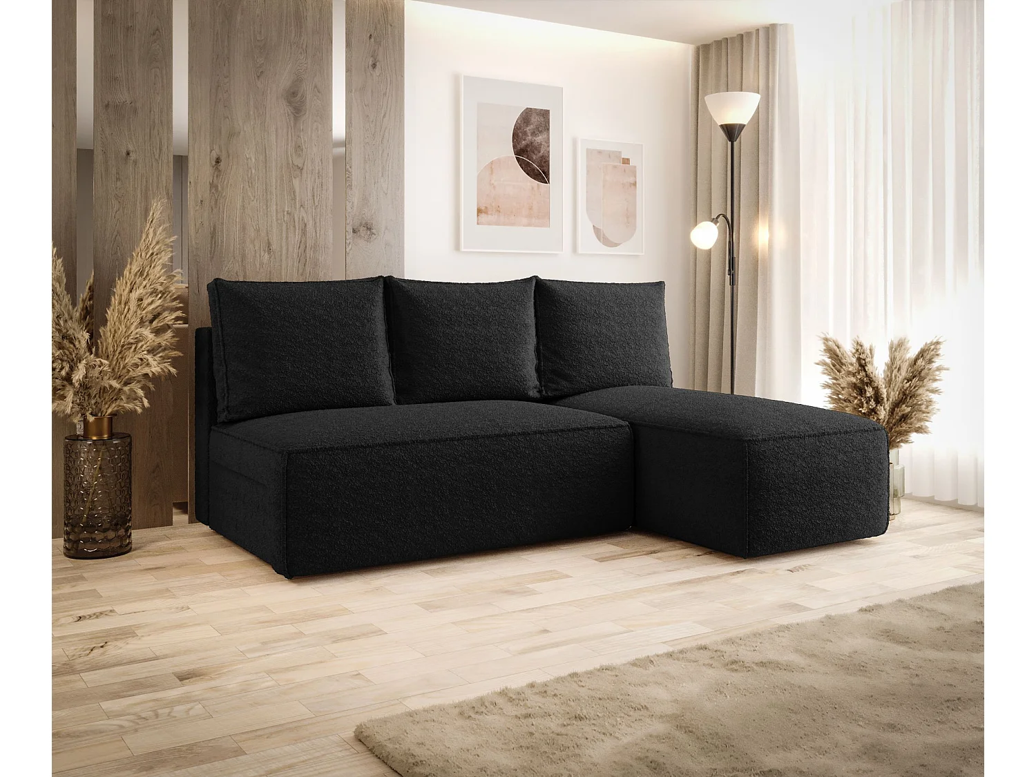 ECKSOFA mit Schlaffunktion SAVIO MINI Quelle 100 Rechts L-Form Sofa mit Stauraum Bettkasten Wohnzimmersofa Couch Sofa Bettsofa Bettkasten Bettcouch