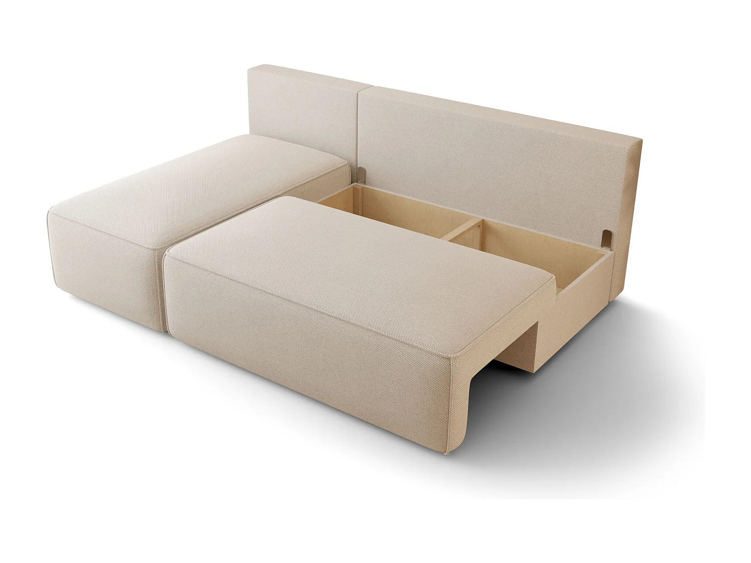 ECKSOFA mit Schlaffunktion SAVIO MINI Curio 20 Braun Links L-Form Sofa mit Stauraum Bettkasten Wohnzimmersofa Couch Sofa Bettsofa Bettkasten Bettcouch