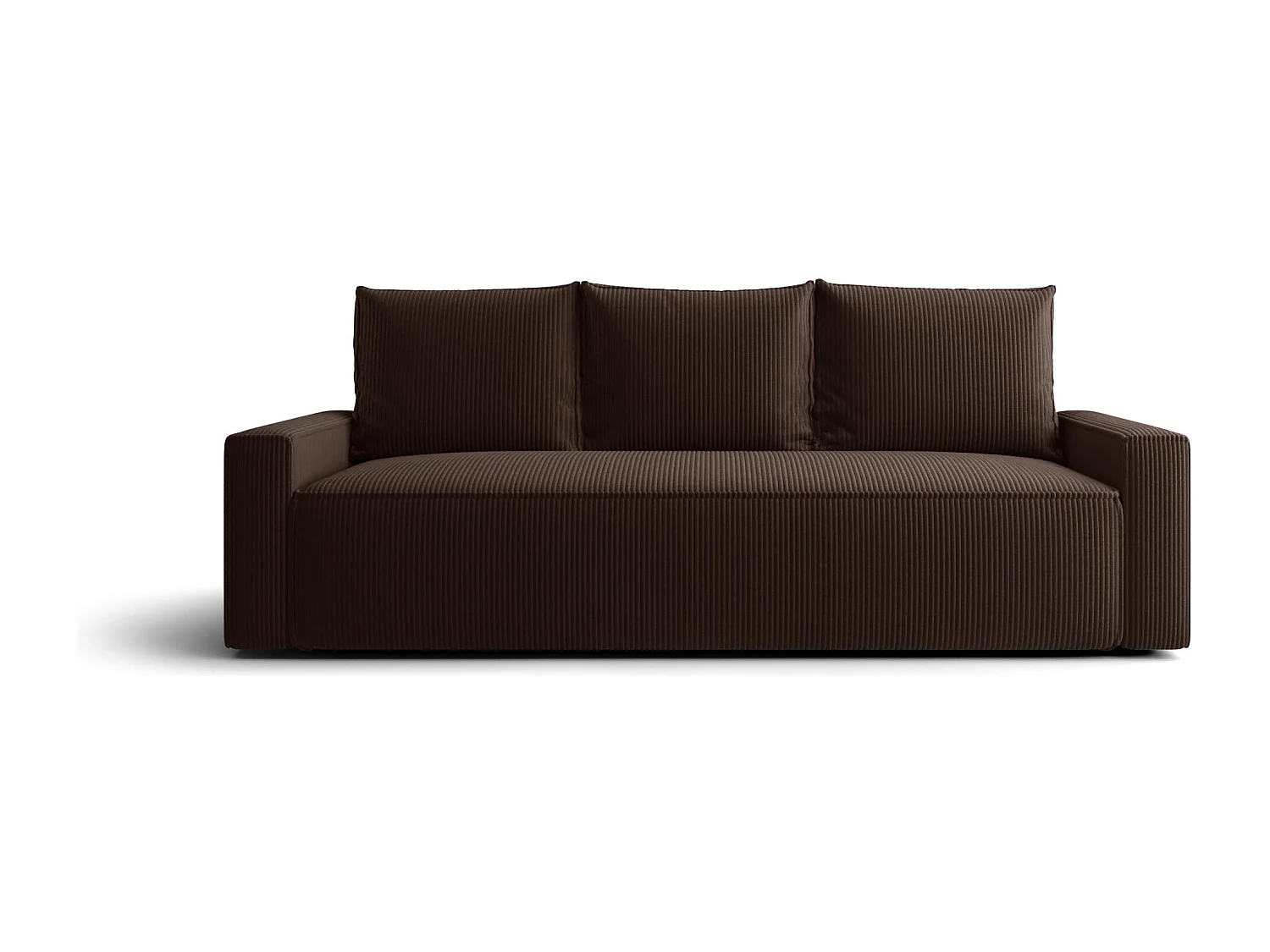 SOFA SAVIO Poso 06 Braun mit Stauraum Bettkasten Wohnzimmersofa Couch Sofa Bettsofa Bettkasten Bettcouch