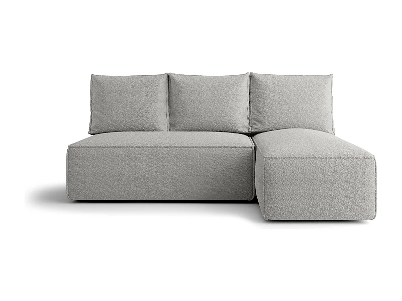 Narożnik z funkcją spania SAVIO MINI Quelle 83 prawy sofa w kształcie L z pojemnikiem na pościel sofa do salonu, sofa rozkładana, sofa z pojemnikiem
