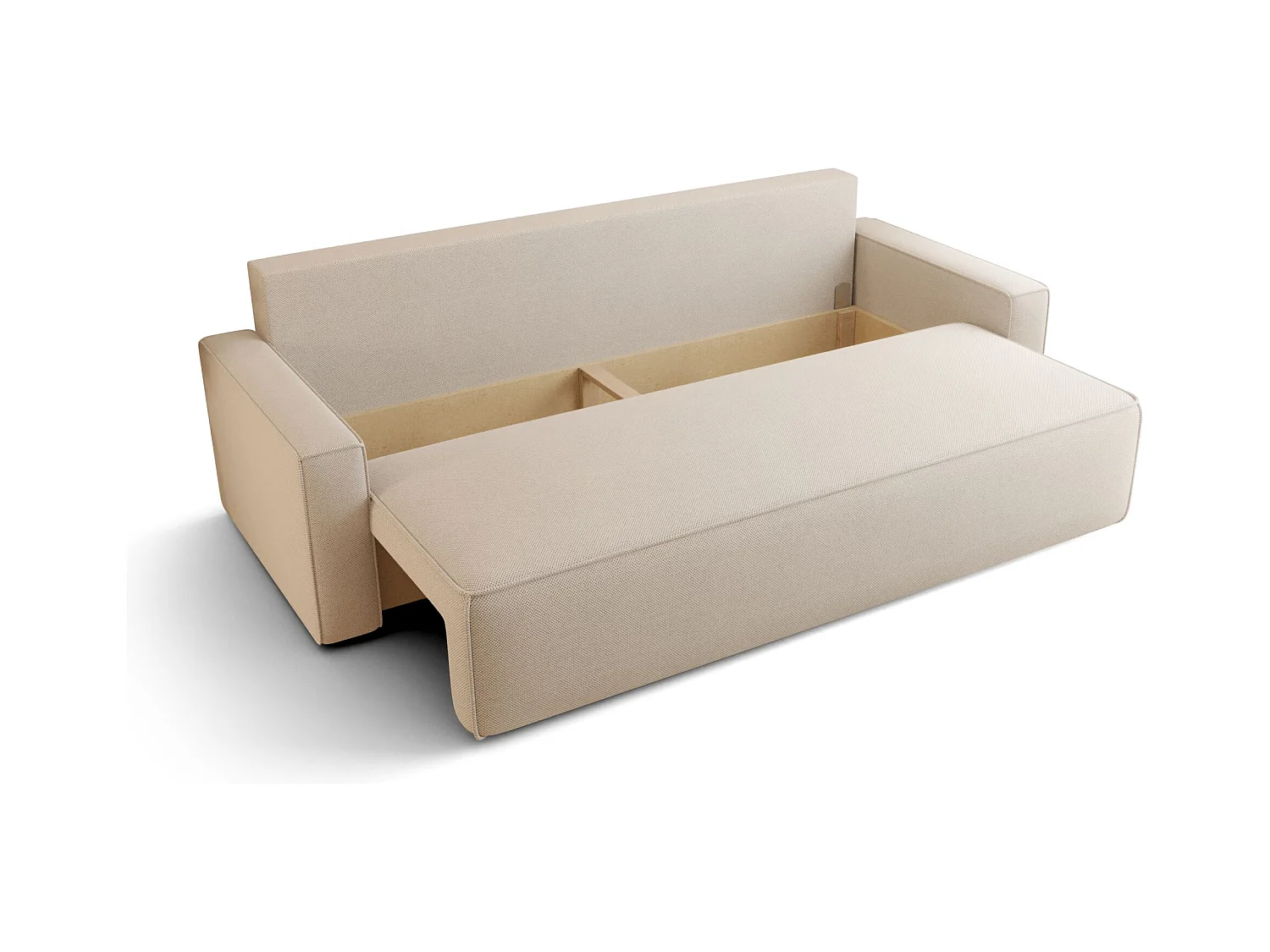 SOFA SAVIO Curio 20 Braun mit Stauraum Bettkasten Wohnzimmersofa Couch Sofa Bettsofa Bettkasten Bettcouch