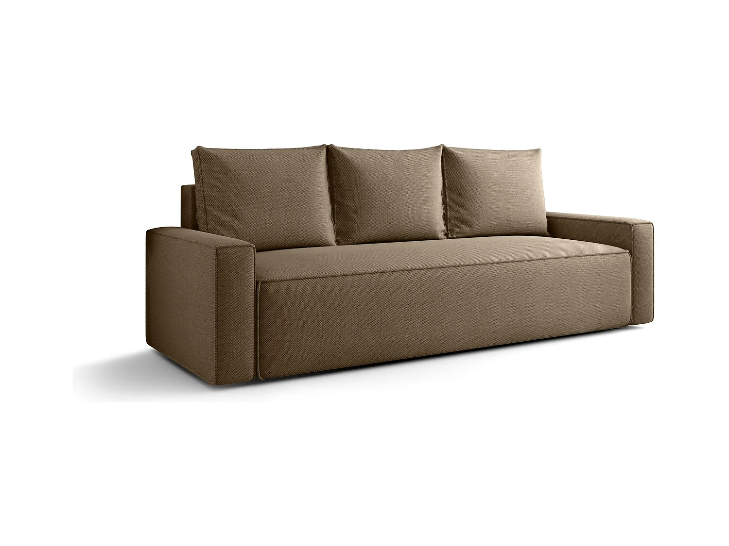 SOFA SAVIO Curio 20 Braun mit Stauraum Bettkasten Wohnzimmersofa Couch Sofa Bettsofa Bettkasten Bettcouch