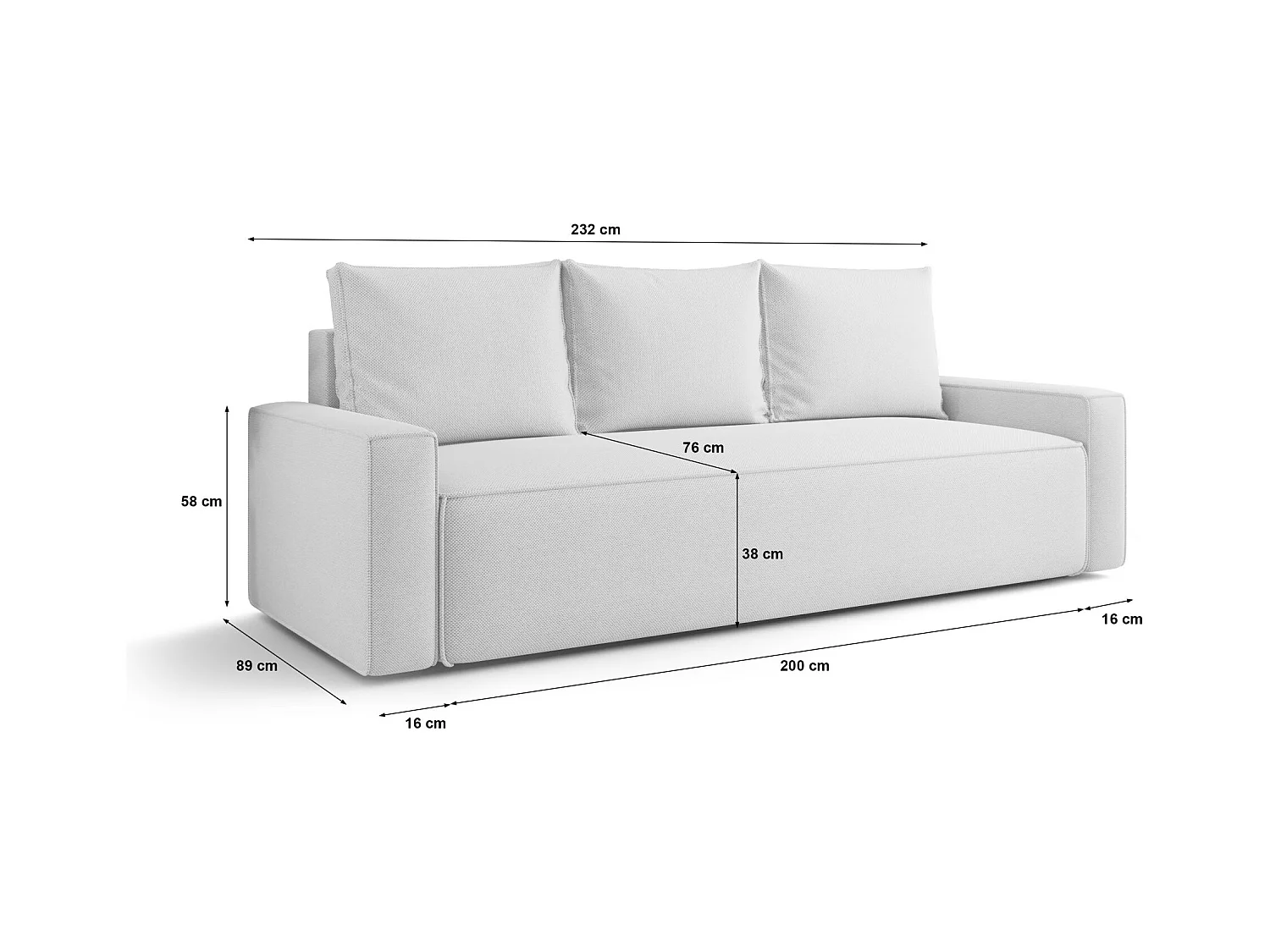SOFA SAVIO Curio 20 Braun mit Stauraum Bettkasten Wohnzimmersofa Couch Sofa Bettsofa Bettkasten Bettcouch