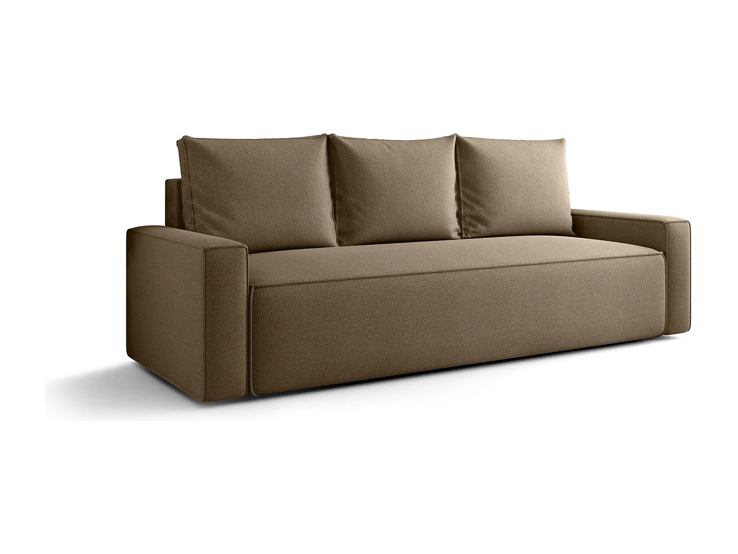 SOFA SAVIO Curio 20 Braun mit Stauraum Bettkasten Wohnzimmersofa Couch Sofa Bettsofa Bettkasten Bettcouch