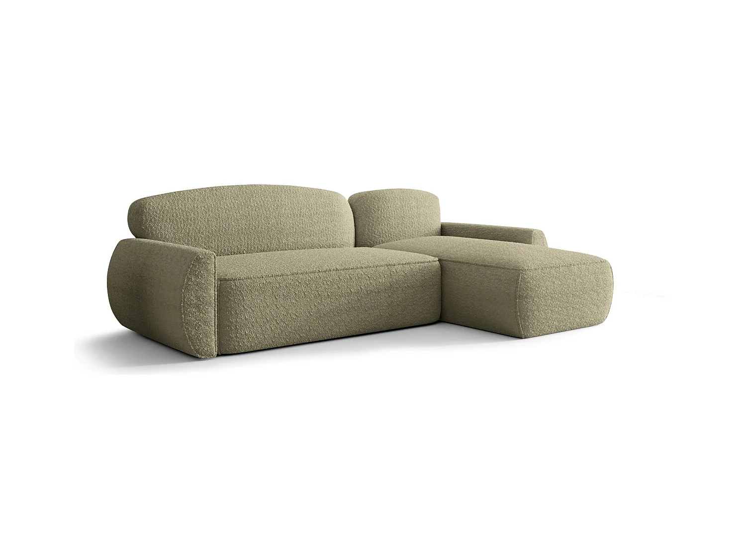 Hoekbank met slaapfunctie LUCAS Quelle 06 beige rechts L-vormige bank met opbergruimte woonkamerbank, slaapbank, bank met opbergruimte