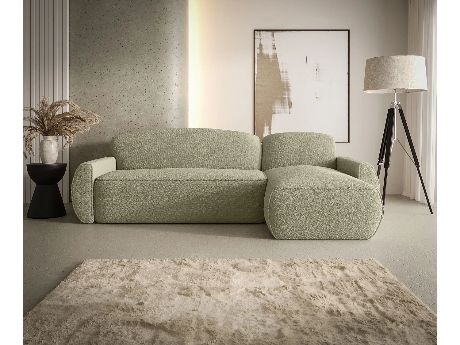 ECKSOFA mit Schlaffunktion LUCAS Quelle 06 Beige Rechts L-Form Sofa mit Stauraum Bettkasten Wohnzimmersofa Couch Sofa Bettsofa Bettkasten Bettcouch