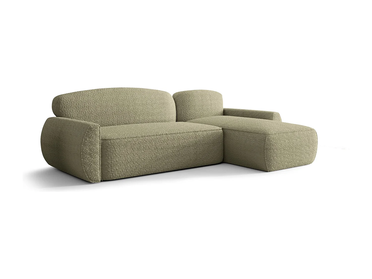 ECKSOFA mit Schlaffunktion LUCAS Quelle 06 Beige Rechts L-Form Sofa mit Stauraum Bettkasten Wohnzimmersofa Couch Sofa Bettsofa Bettkasten Bettcouch