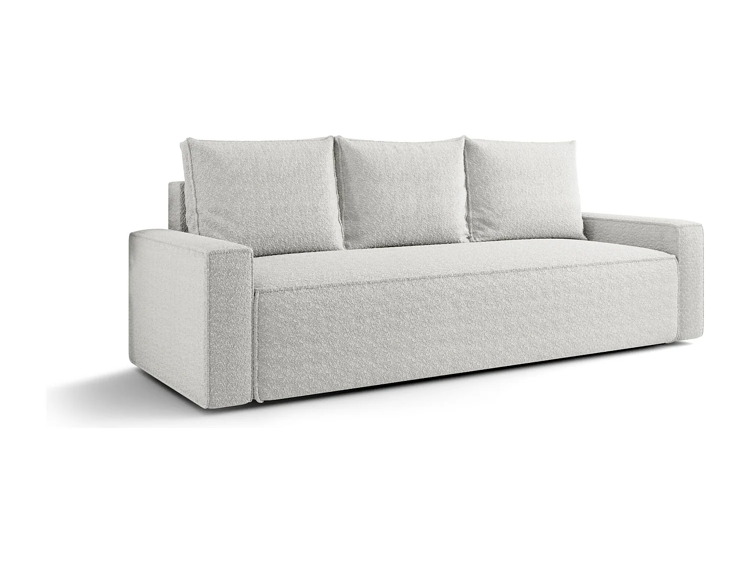 SOFA SAVIO Quelle 01 Weiß mit Stauraum Bettkasten Wohnzimmersofa Couch Sofa Bettsofa Bettkasten Bettcouch