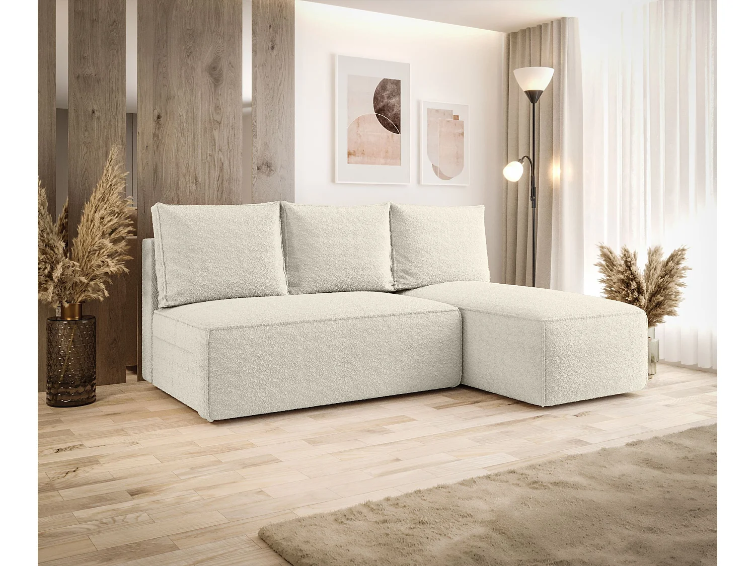 ECKSOFA mit Schlaffunktion SAVIO MINI Quelle 03 Rechts L-Form Sofa mit Stauraum Bettkasten Wohnzimmersofa Couch Sofa Bettsofa Bettkasten Bettcouch