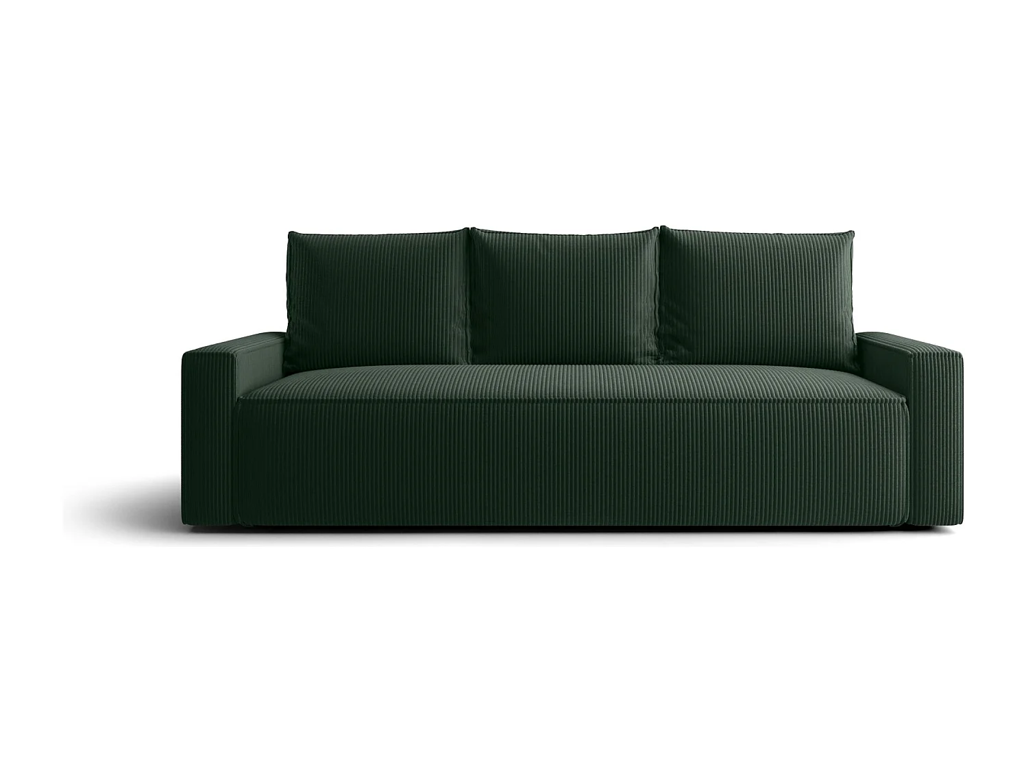 SOFA SAVIO Poso 14 Dunkelgrün mit Stauraum Bettkasten Wohnzimmersofa Couch Sofa Bettsofa Bettkasten Bettcouch