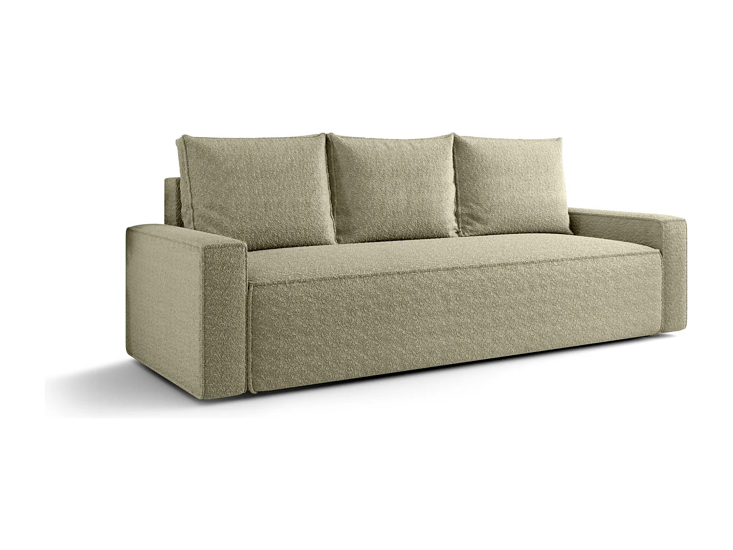 Bank SAVIO Quelle 06 beige met opbergruimte woonkamerbank, slaapbank, bank met opbergruimte