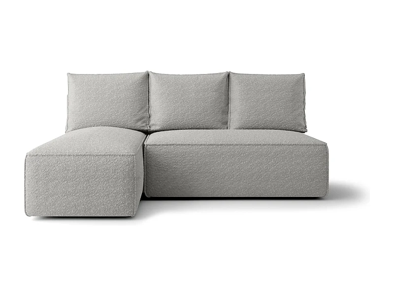 Narożnik z funkcją spania SAVIO MINI Quelle 83 lewy sofa w kształcie L z pojemnikiem na pościel sofa do salonu, sofa rozkładana, sofa z pojemnikiem