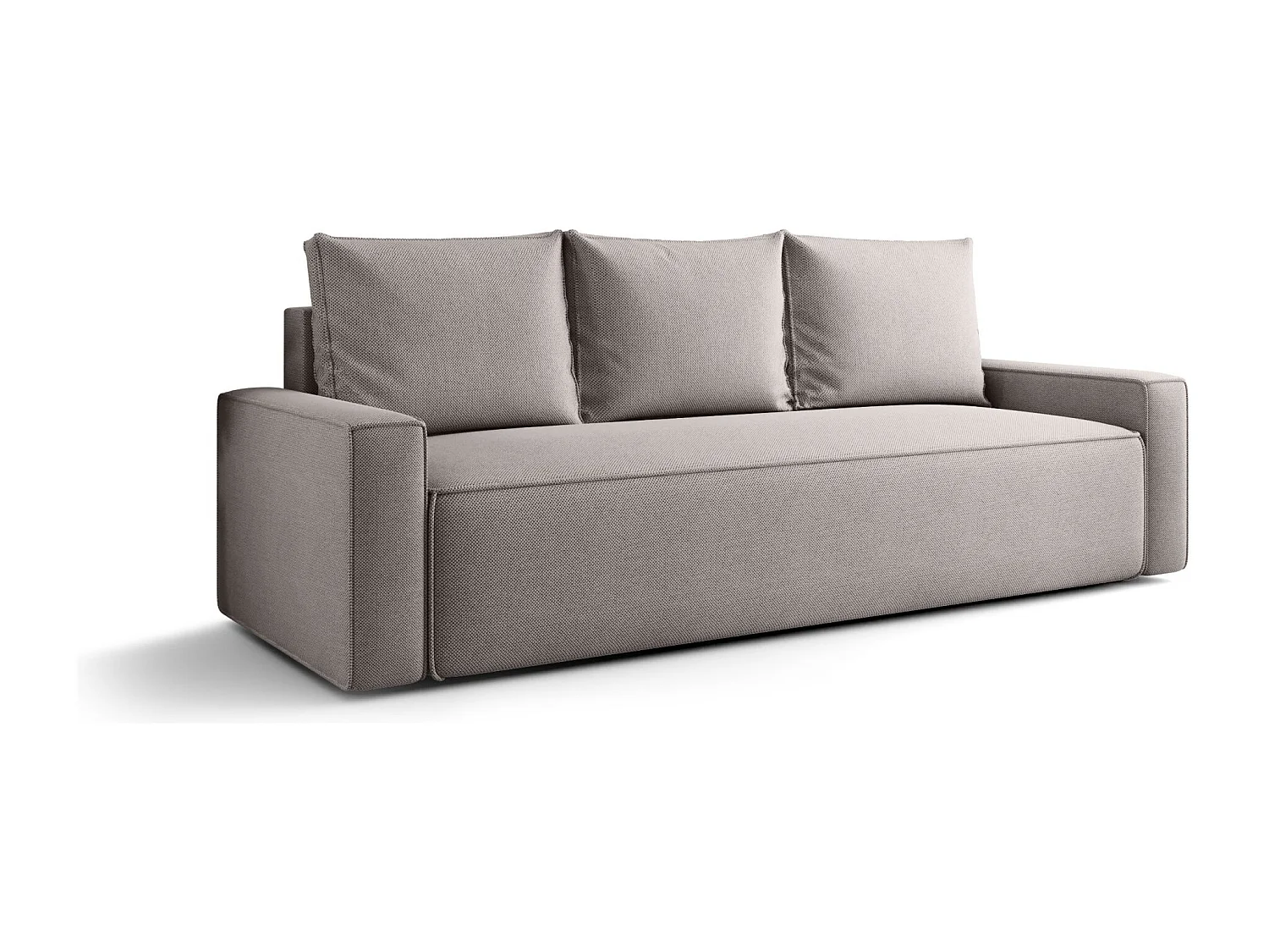 SOFA SAVIO Curio 83 Grau mit Stauraum Bettkasten Wohnzimmersofa Couch Sofa Bettsofa Bettkasten Bettcouch