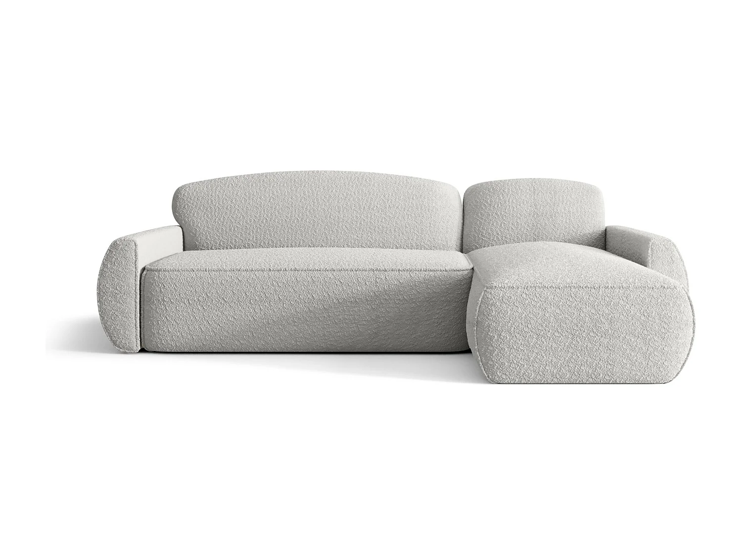 ECKSOFA mit Schlaffunktion LUCAS Quelle 01 Weiß Rechts L-Form Sofa mit Stauraum Bettkasten Wohnzimmersofa Couch Sofa Bettsofa Bettkasten Bettcouch