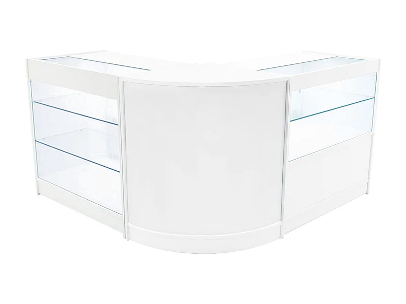 Zestaw oświetlenia sklepowego LED Hera K900, C900 i CM60 – biały