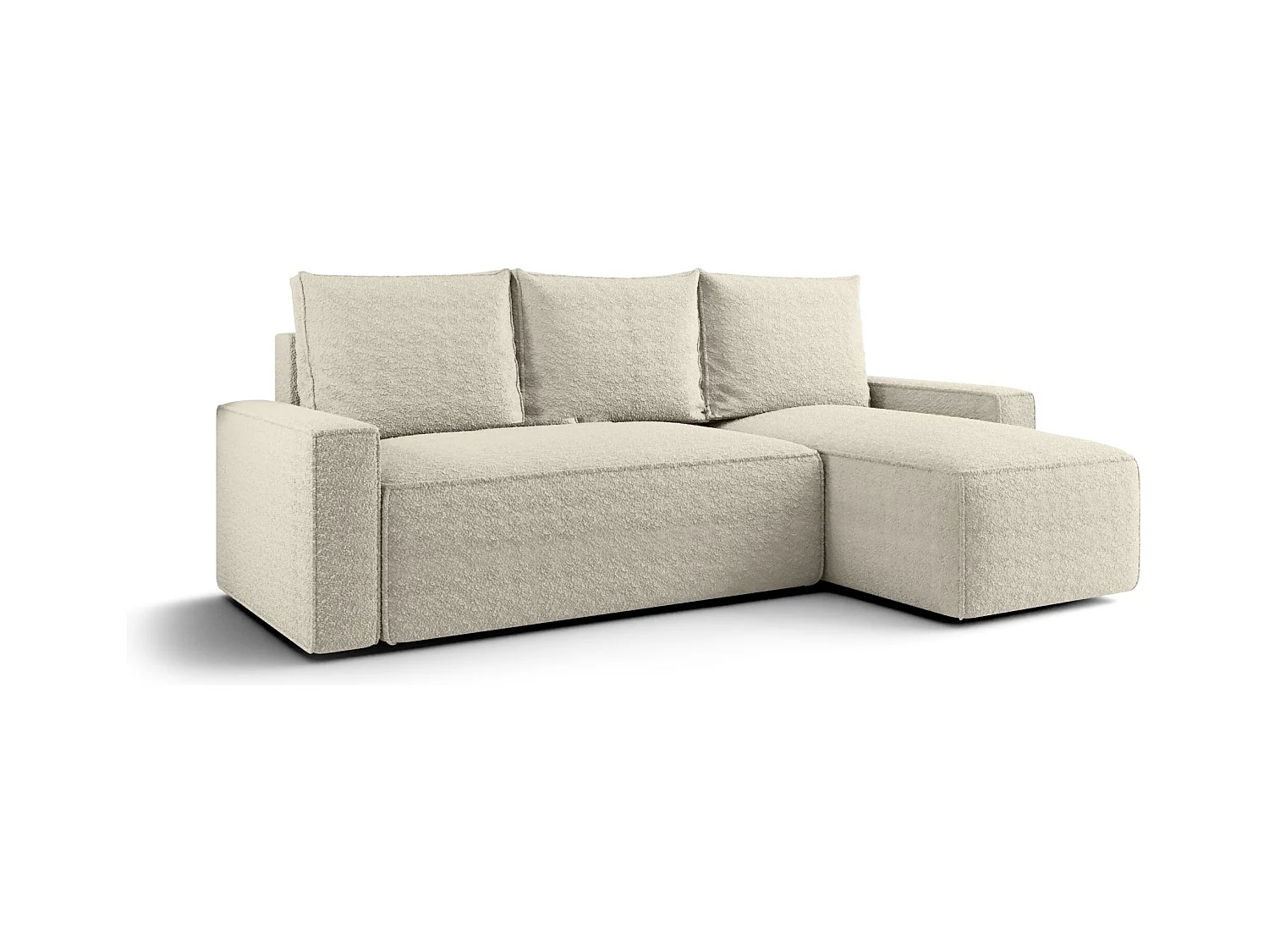 Hoekbank met slaapfunctie SAVIO Quelle 03 rechts L-vormige bank met opbergruimte woonkamerbank, slaapbank, bank met opbergruimte