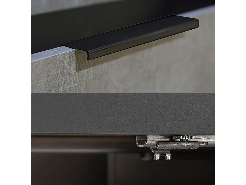 SCHUBKASTENKOMMODE Level graphit 81 / 41 / 84cm