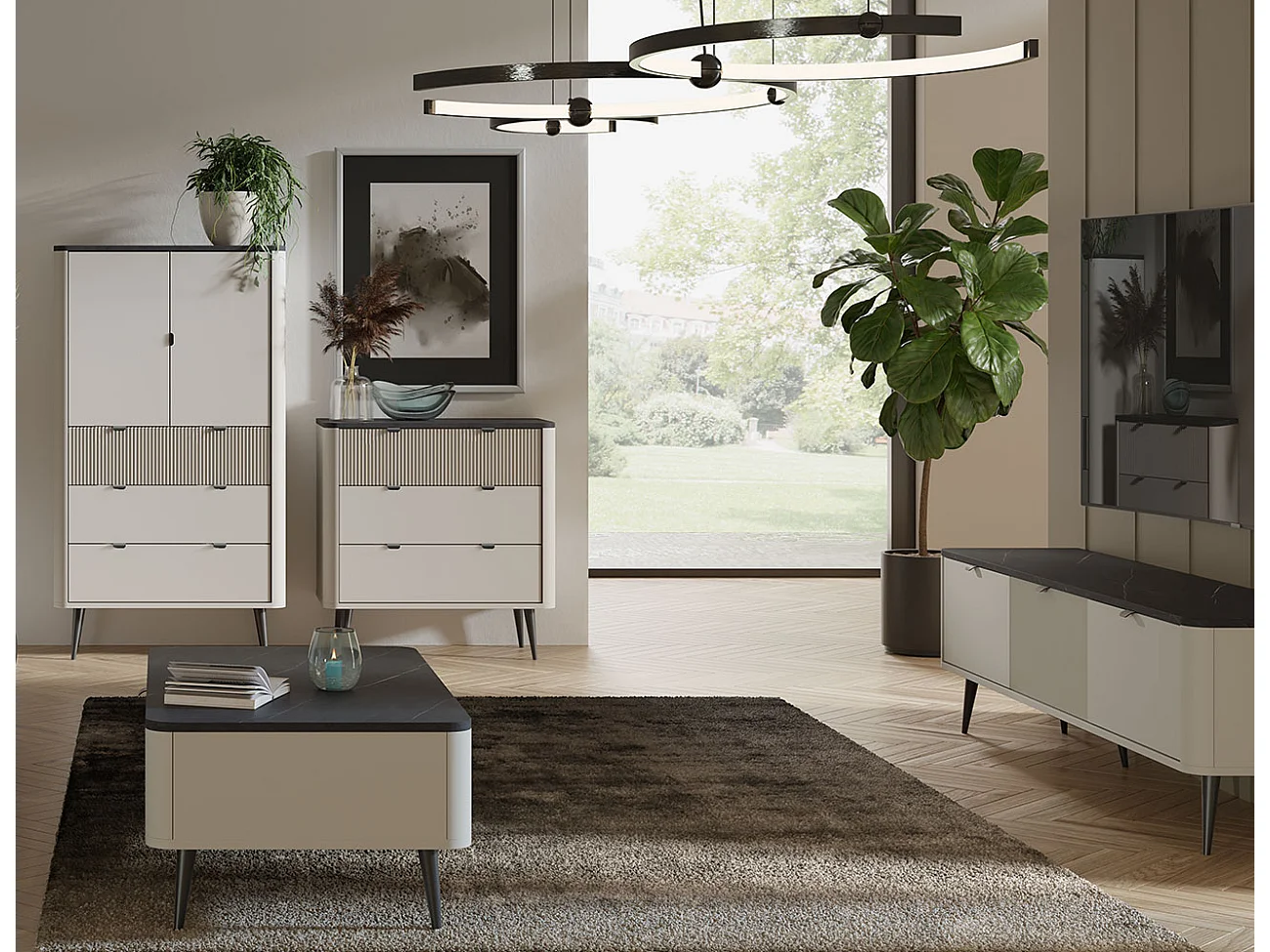 REGAL Marly Kaschmir / Graustein 90 / 40 / 142cm