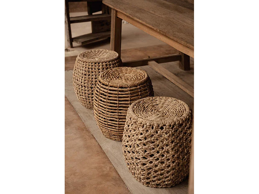 Le Tabouret Dannih - Naturel