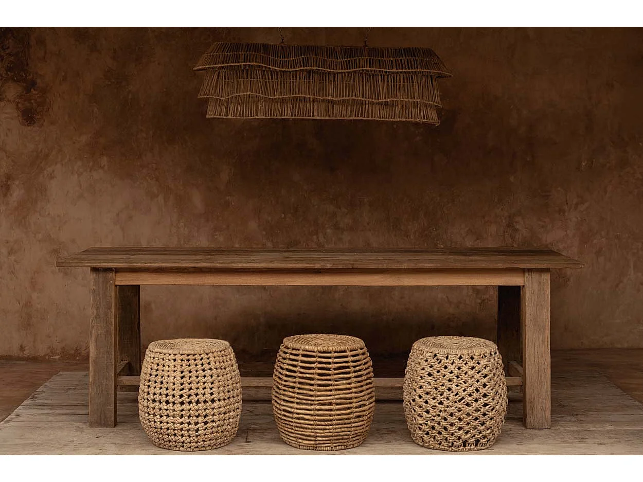 Le Tabouret Dannih - Naturel