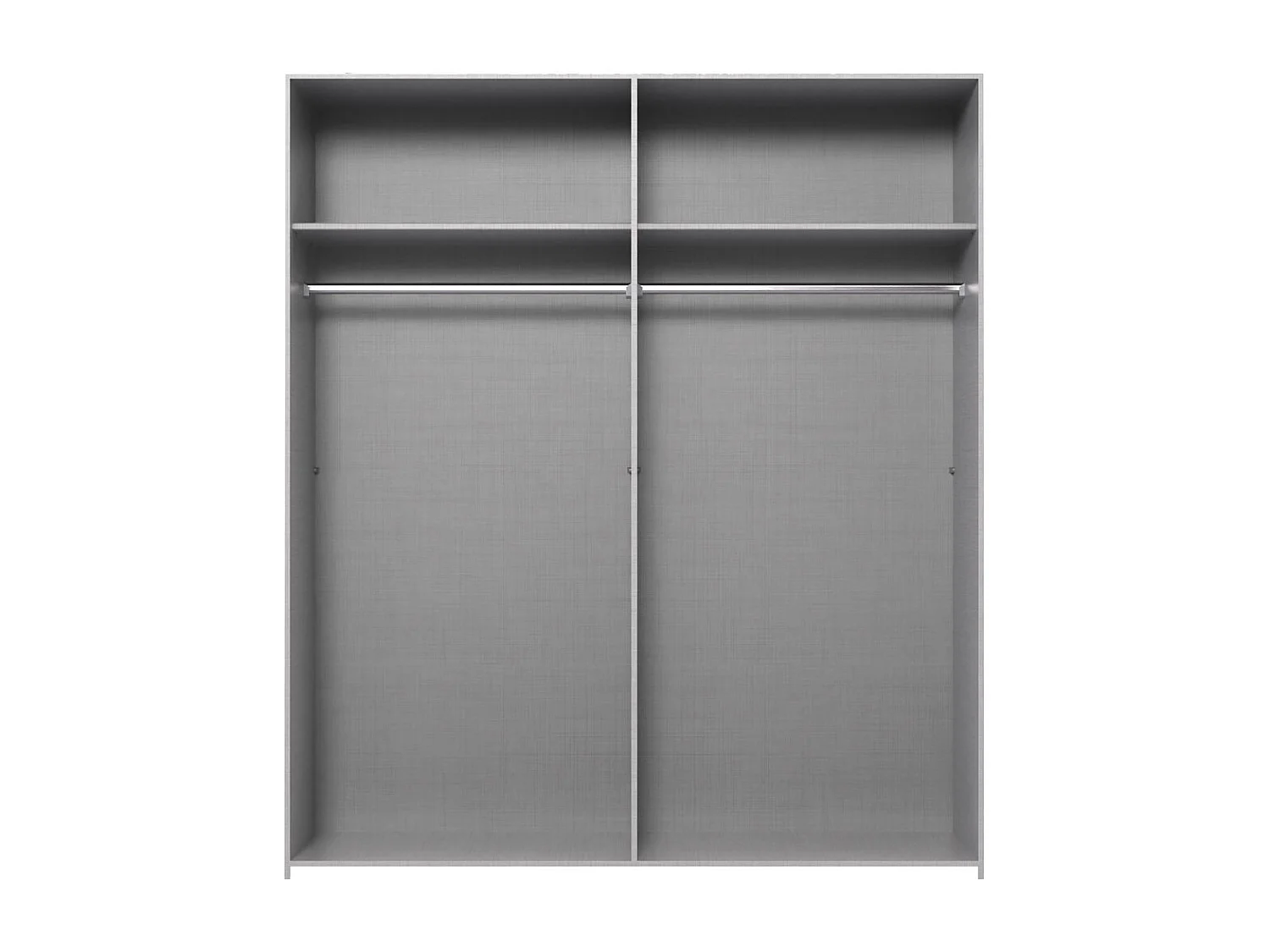 KLEIDERSCHRANK Chalet weiß 180 / 58 / 210cm