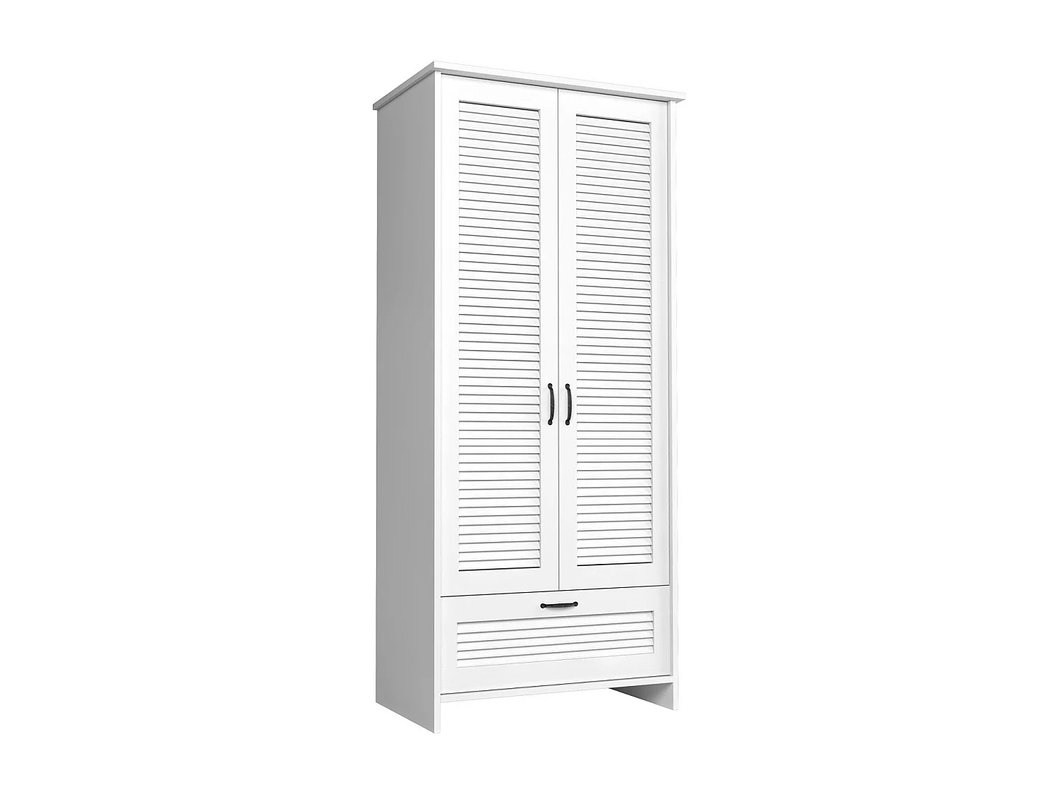 KLEIDERSCHRANK Orient weiß 88,4 / 52,5 / 198,2cm