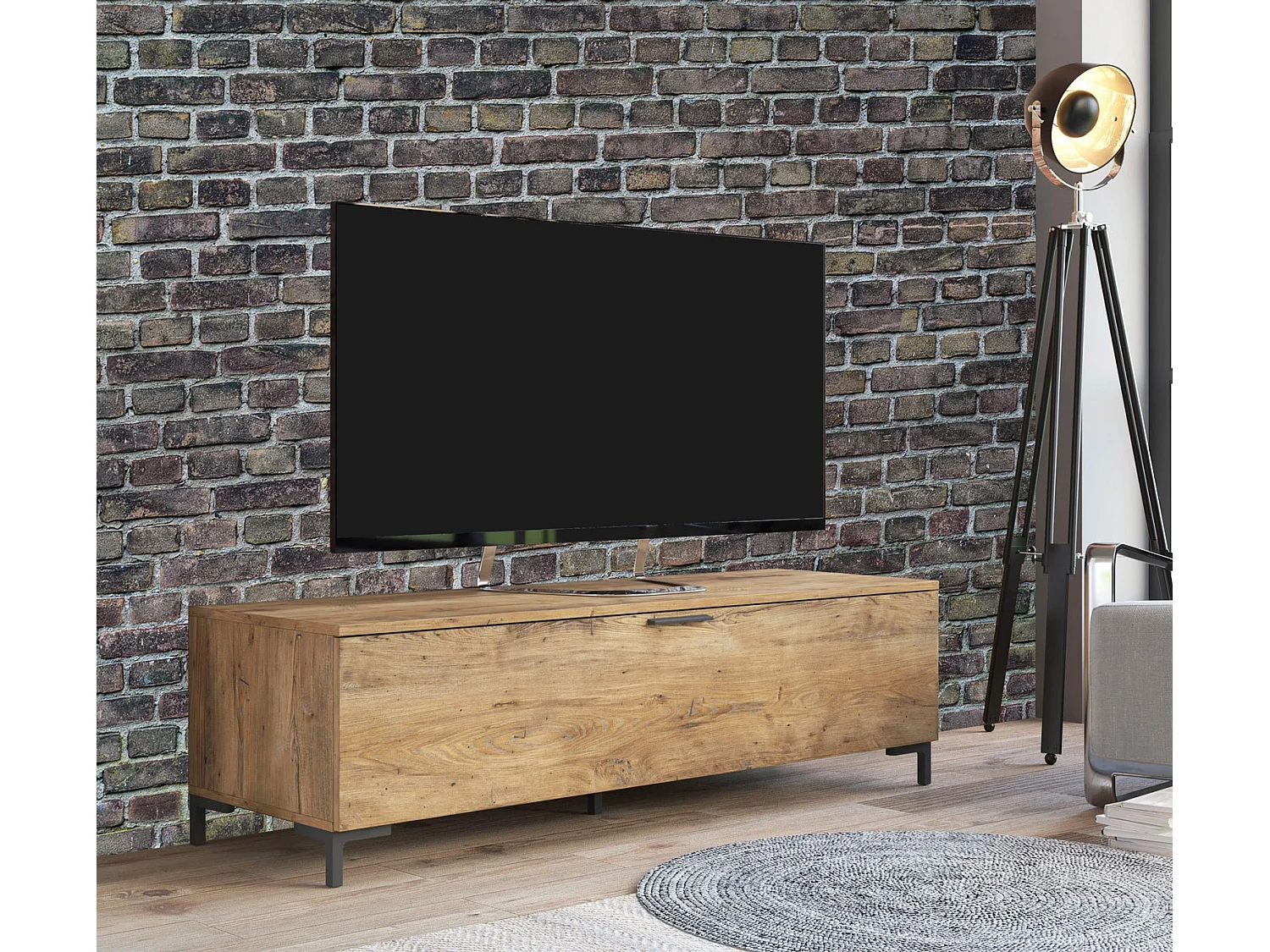 LOWBOARD Alternative Kastanie breslau 150 / 48 / 42cm