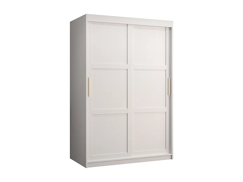 Armoire à portes coulissantes Ramiro 1 200/120/62 (Blanc)