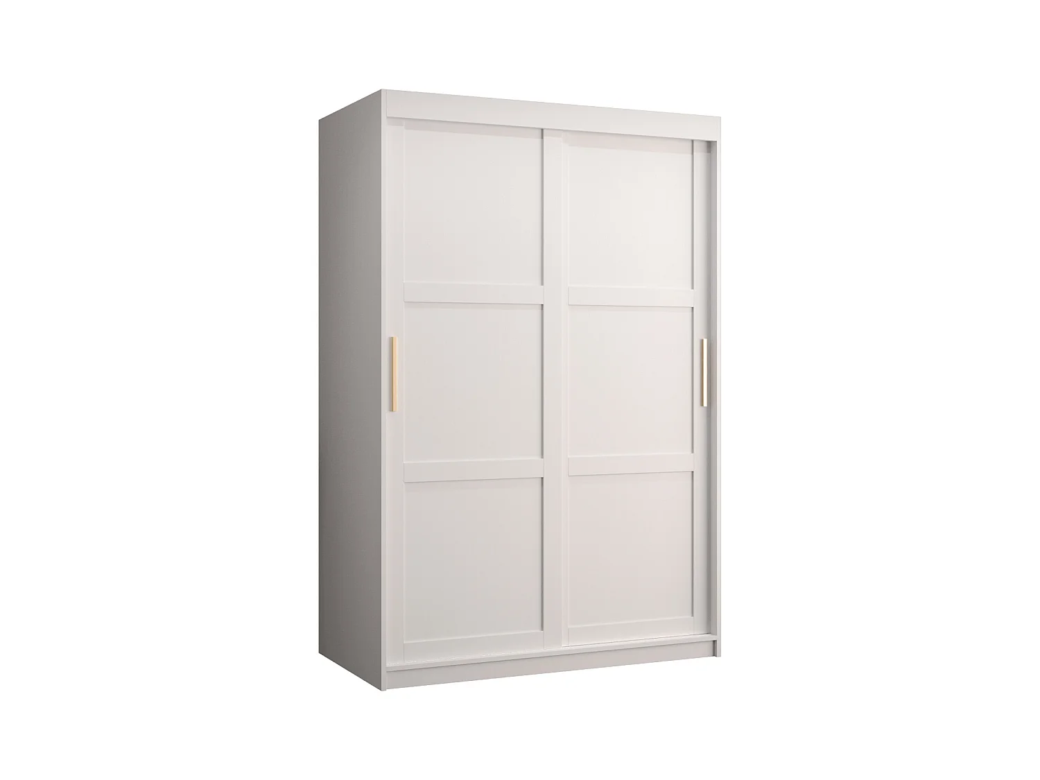 Armoire à portes coulissantes Ramiro 1 200/120/62 (Blanc)