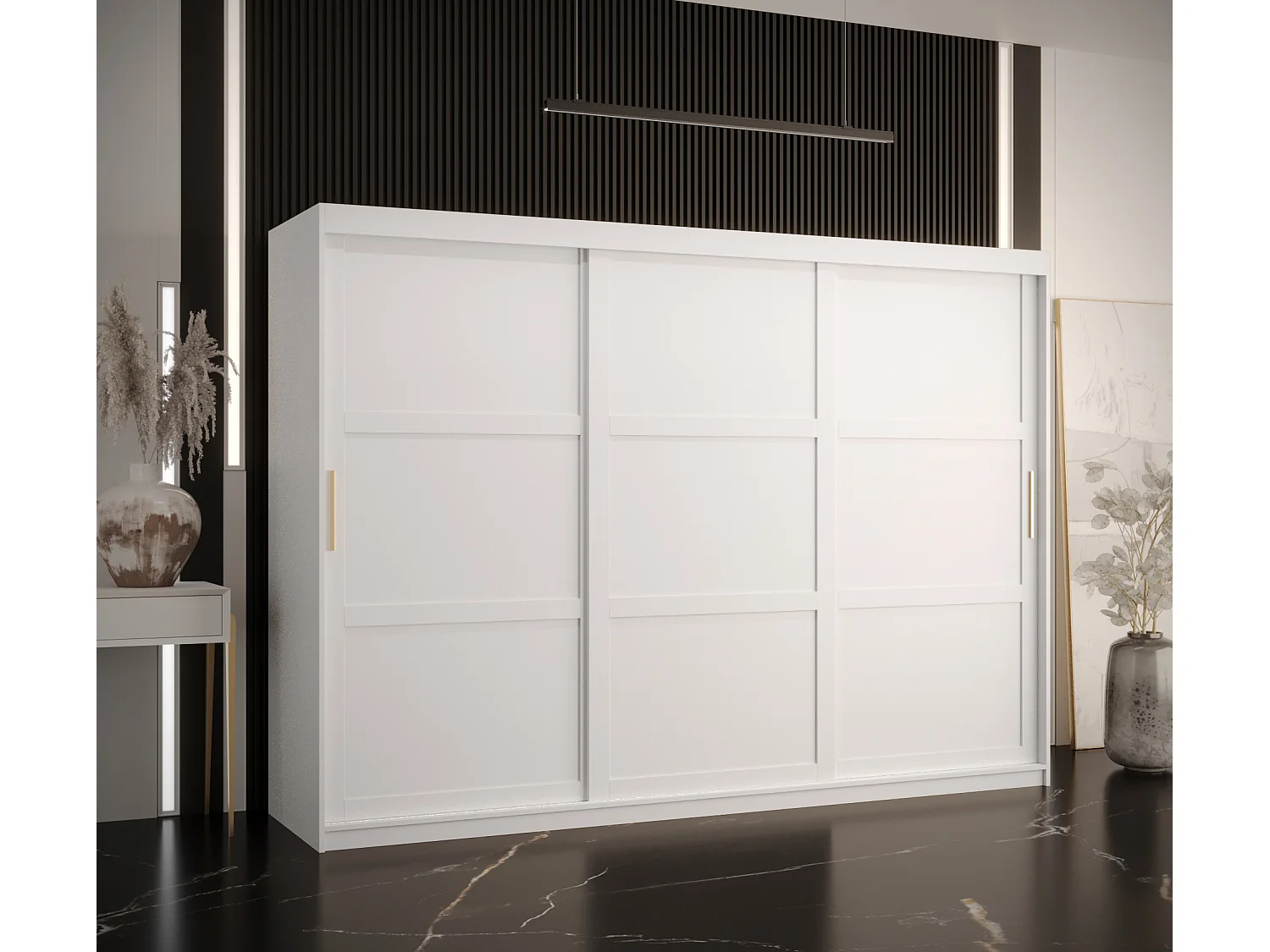 Kledingkast Ramiro 1 200/250/62 (Wit)