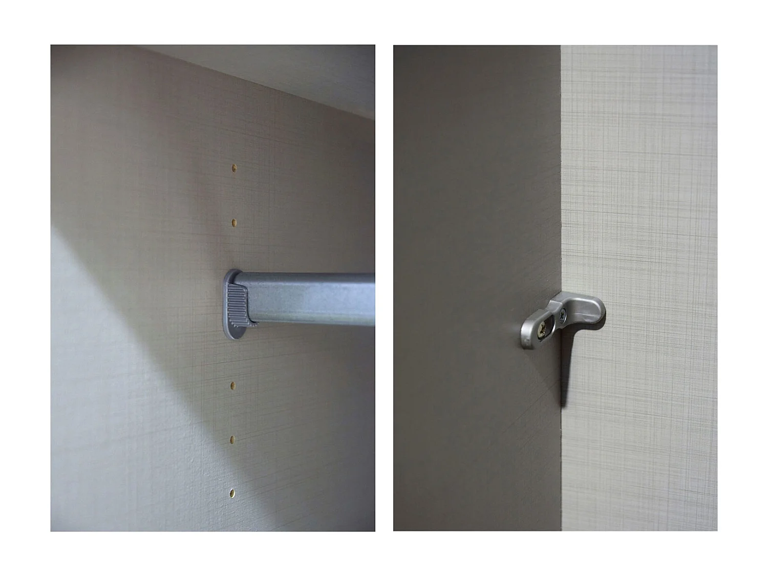 KLEIDERSCHRANK Liverpool Plankeneiche / graphit 180 / 64 / 198cm