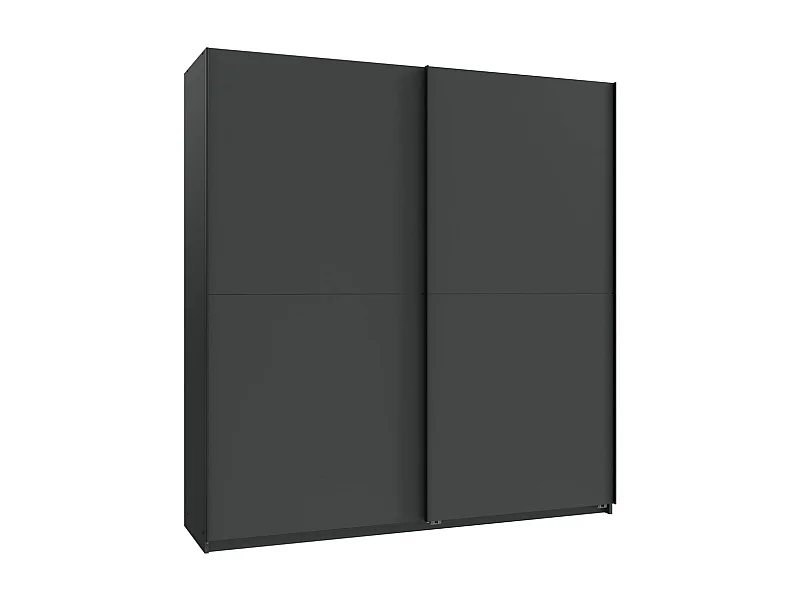SCHWEBETÜRENSCHRANK Mugano Basic graphit 180 / 65 / 198cm