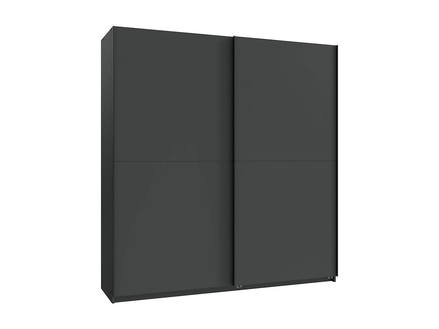 SCHWEBETÜRENSCHRANK Mugano Basic graphit 180 / 65 / 198cm