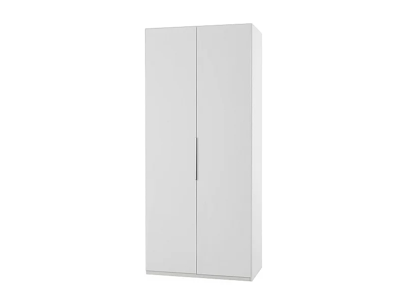 KLEIDERSCHRANK Level weiß 100 / 58 / 236 cm