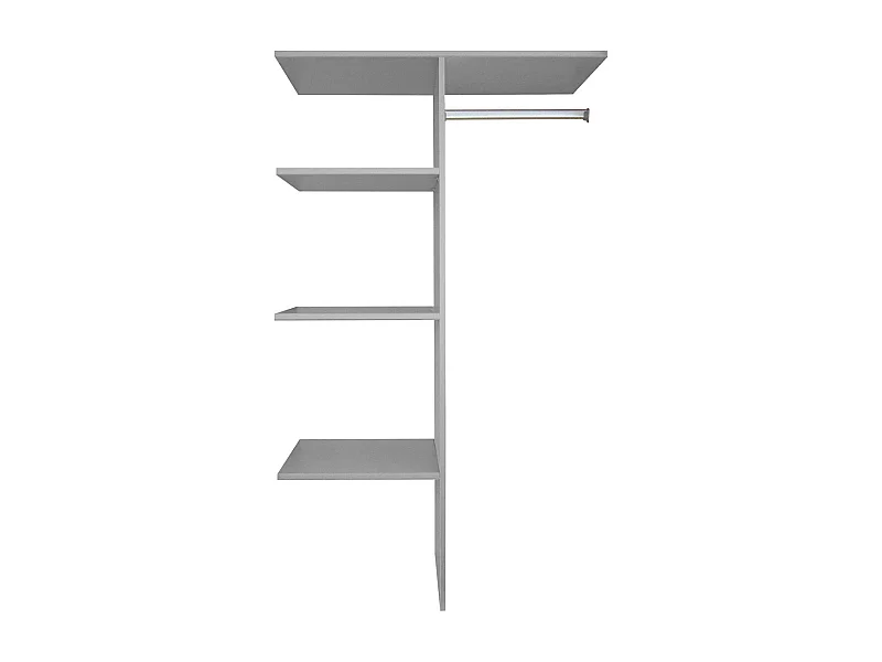 INNENEINTEILUNG Leinen grau 87 / 50 / 162,9cm