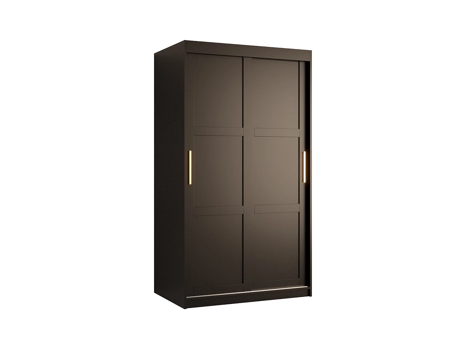 Armoire à portes coulissantes Ramiro 1 200/100/62 (Noir)