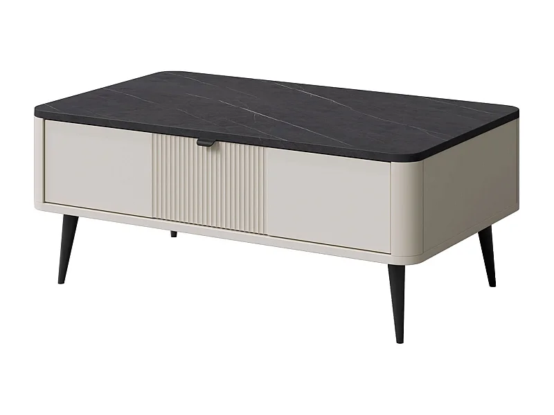 COUCHTISCH Marly Kaschmir / Graustein 100 / 60 / 42cm