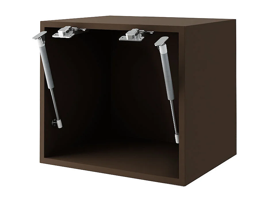 KLAPPHÄNGESCHRANK Essen W4B/45 Schwarz Hochglanz / Lava Matt 45 / 32,5 / 36cm