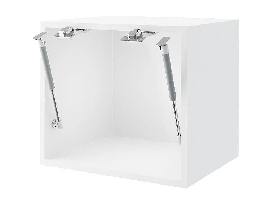 KLAPPHÄNGESCHRANK Essen W4B/45 Grau Hochglanz / Weiß Matt 45 / 32,5 / 36cm