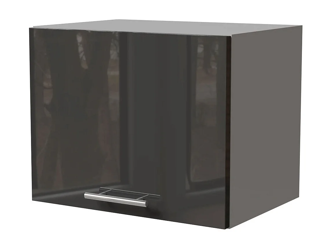 KLAPPHÄNGESCHRANK Essen W4B/45 Graphit Hochglanz / Grau Matt 45 / 32,5 / 36cm